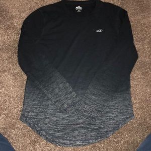 Guys Hollister Long sleeve ombré shirt